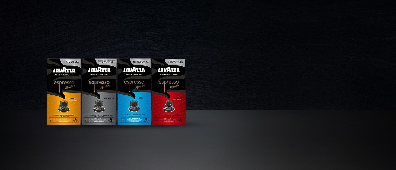 Kapsułki Lavazza Espresso Maestro kompatybilne z systemem Nespresso